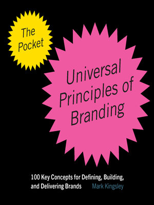 cover image of The Pocket Universal Principles of Branding